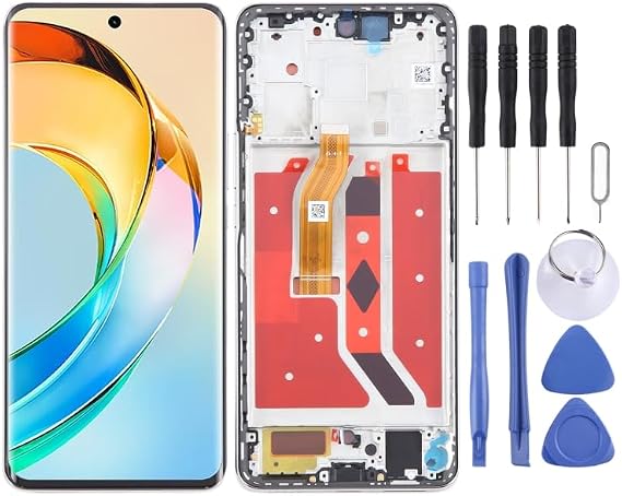 Mobile Screen Replacement for Honor X9b LCD Screen Digitizer Full Assembly with Frame LCD Screen