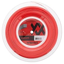 VOLKL V-Square | Tennis Racquet String | Ultimate Spin & Firm Feel | Co-Polymer Square Shape