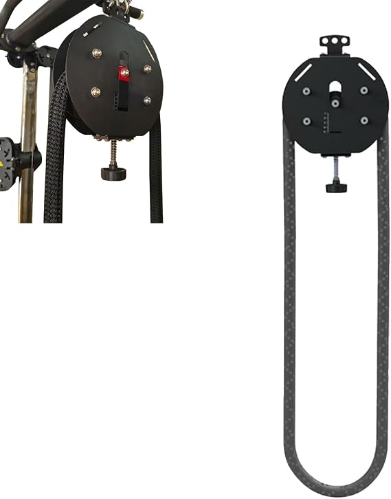 Endless Rope Trainer, Portable Cable Pulley System, Pulley Cable Machine System with Adjustable Resistance, Home Gym Equipment, for Grip, Arms, Back, Body Coordination Exercises