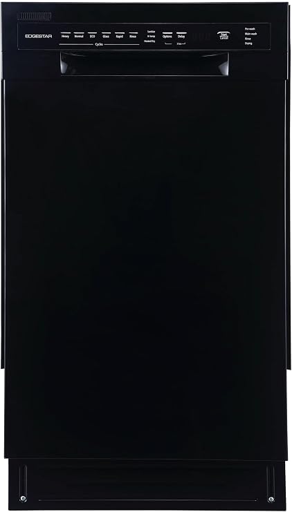 EdgeStar 18 Inch Wide Built-In Dishwasher