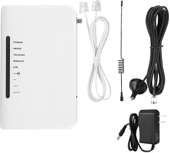 LED Fixed Wireless Terminal Quad-Band GSM 850/900/1800/1900MHz Alarm, for Telephone Landlines, Alarms, Recording Boxes(US)