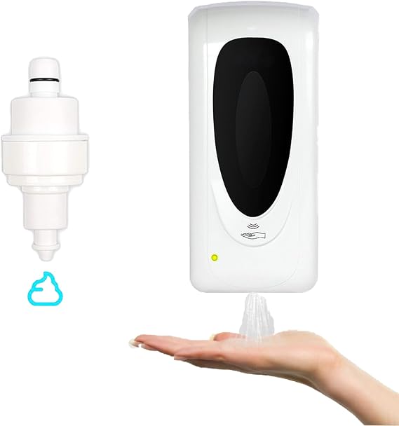 Automatic Spray Hand Sanitizer Dispenser Wall Mounted with Foam Nozzle