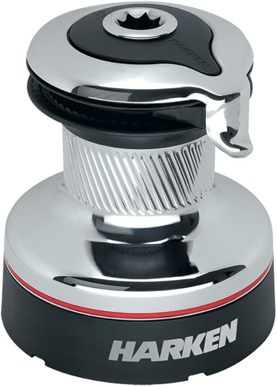 Harken Radial 2 Speed Chrome Self-Tailing Winch 35.2STC