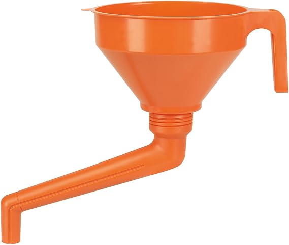 Pressol Oilbottle Funnel 160mm, Orange