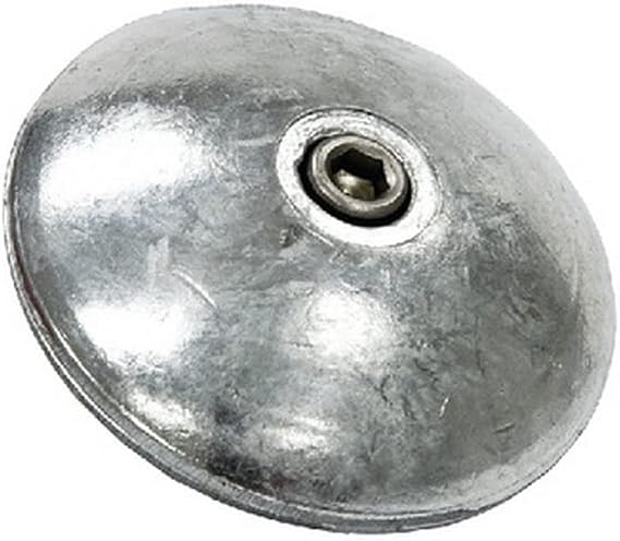 R1 Aluminum Rudder and Trim Tab Anode 1 7/8 Inch Diameter Replaces Martyr CMR01AL, Tecnoseal R1AL, Camp R-1A,
