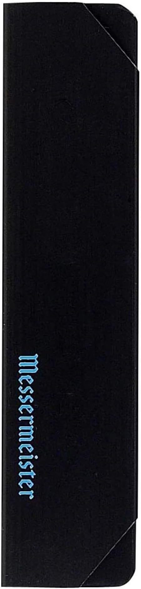 Messermeister 8 Chefs Edge-Guard, Black - Fashionable & Functional Knife Protector for Chefs & Wide-Blade Knives - 2 Blade Entry Notches - 8.5 x 1.9375