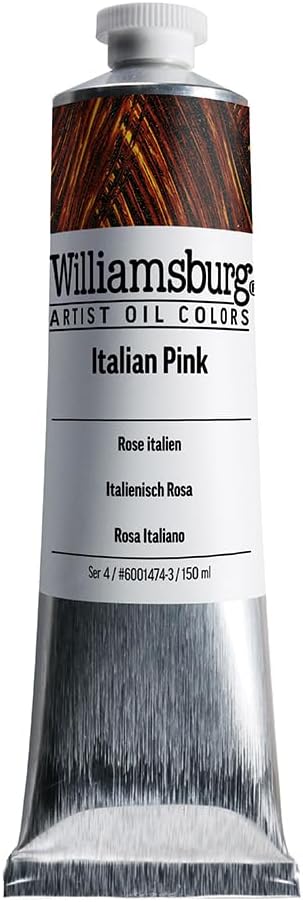 Williamsburg Artist Oil Colors, Italian Pink, 150 ml Tube