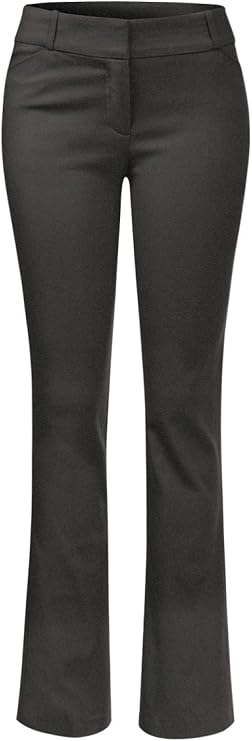 Design by Olivia Women's High Waist Comfy Stretchy Bootcut Trouser Pants