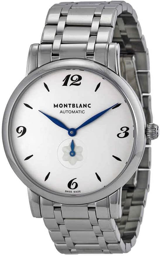 MontBlanc Star Classique Automatic White Silver Dial Unisex Watch 110589