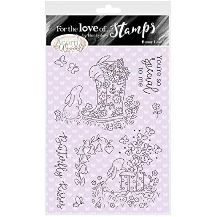 HunkyDory Crafts for The Love of Stamps - Bunny Love
