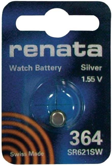 Silver Oxide Button-Cell Battery, 364
