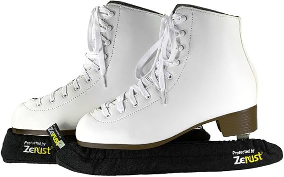 Zerust Figure Skate Rust Prevention and Protection Blade Covers Made Rust-Prevention Technology - Adult Size Large 8-12