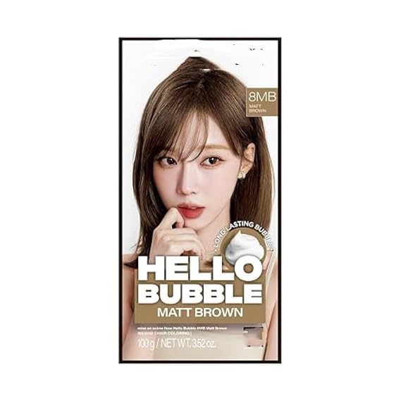 1PC Hello Bubble Hair Color, Color Dyeing Kit (8MB, 1 SET)