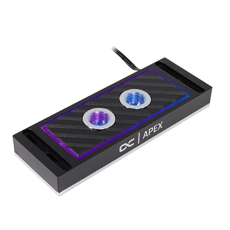 Alphacool Apex RAM X4 Water Cooler, Black