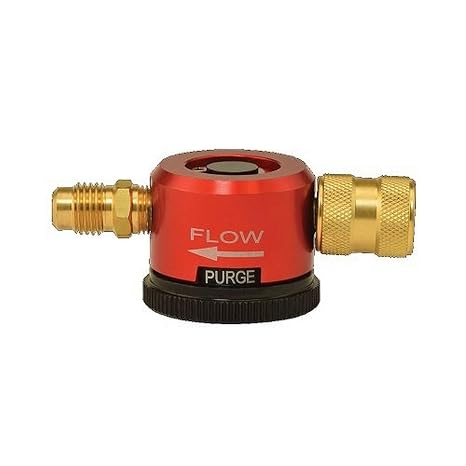 DiversiTech DP-1 Nitrogen Purge Tool, Essential HVAC Equipment for Air Conditioning System Maintenance, Durable Aluminum, Red