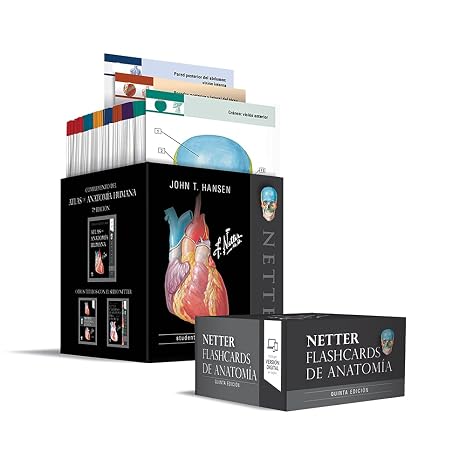 Netter. Flashcards de anatomia (5a ed.)