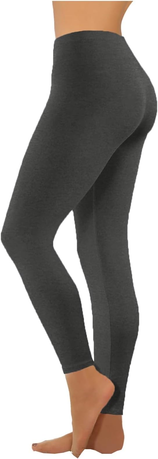 Lastesso Yoga Pants Women Mid-Rise Compression Leggings Stretchy Butt Lift Capris Tights Buttery Soft Jogger Gym Yoga Pants