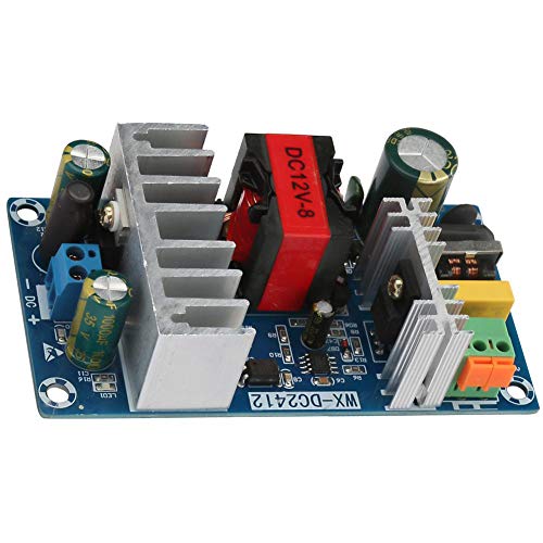 Indicator Light 100W DC12V Output Power Supply Module, WX-DC2412 Switching Power Supply Board, for Short-Circuit Protection Overcurrent Protection