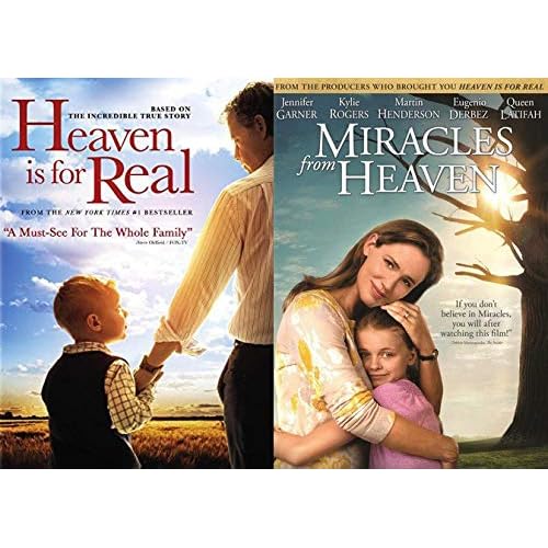 Its About The Upper Room: Heaven Is For Real & Miracles From Heaven 2 DVD Faith Based Bundle