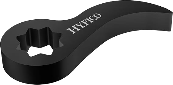 Pry Bar Wrench Adaptor Head for 1/2" Drives Crowbar Adapter Head Tool, Half Shaft Removal Car Repairing Tools (Black)