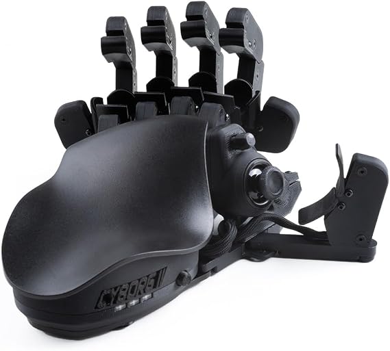 AZERON Cyborg II Gaming Keypad: Mappable one-handed gaming keyboard for PC games; Hole effect thumb stick and 30 keys to map; 3D printer keypad; Right handed Black, Cyborg II