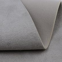 84" x 60" Suede Headliner Fabric, Automotive Headliner with Foam Backing Material for Replacement Car Headliner Renovation RV Boat Roof Panel Home Upholstery Repair Light Gray