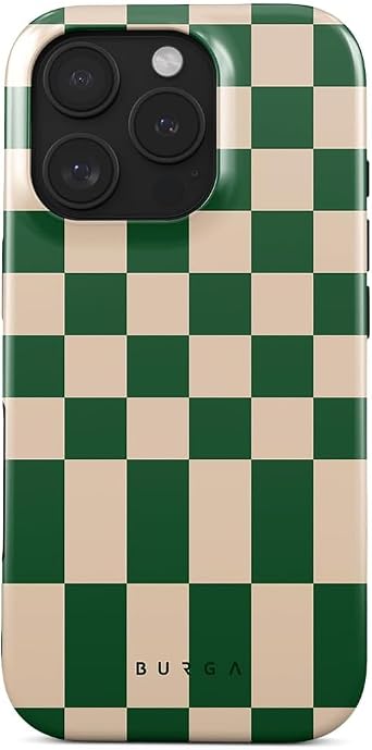 BURGA Unisex Phone Case for iPhone 16 ProMax Dual-Layer Hybrid Design with Shock-Absorbing TPU & Durable Exterior, Scratch-Resistant Finish and Raised Bezel Edge for Screen Protection & Daily Use