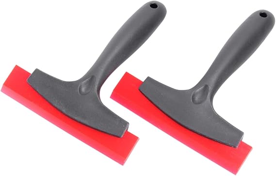2 Pcs Snow Shovel for Car Windshield Xmas with Rubber