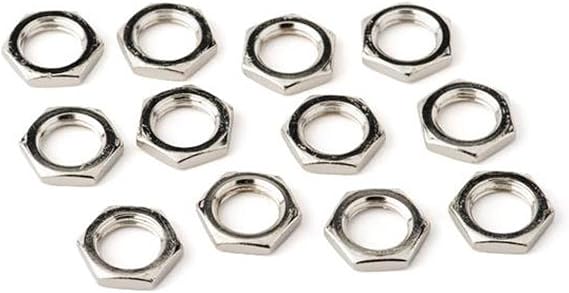 Fender Amplifier Jack Nuts (7/16-20 x 1/8) Electric Guitar Hardware (0053479049)