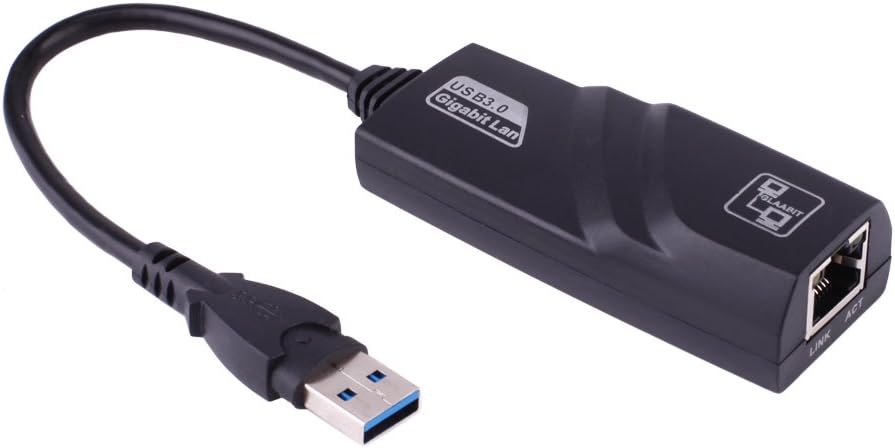 Alfais 4939 USB 3.0 to Ethernet Converter Adapter Gigabit Supported