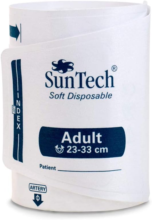 SunTech Veterinary Blood Pressure Cuff Size #8 (Box of 20), Slip Luer