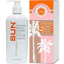 Sun Laboratories By Giesee - Tan Maintainer, 8 oz. Self Tanner Lotion for Natural Sun Tan, Suntan Lotion, Sun Tanning Lotion with Tan Intensifier, Tan Extender, After Sun Moisturizer