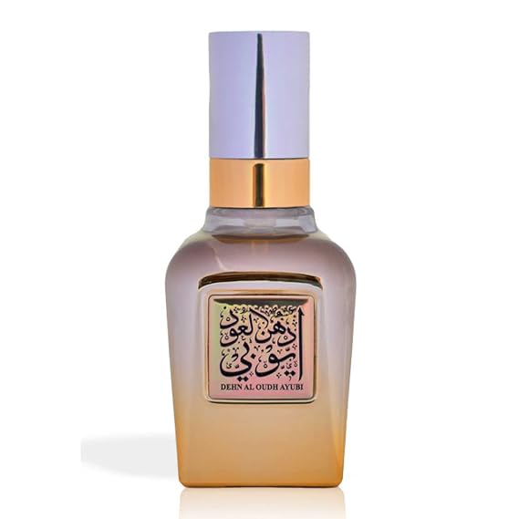 AHMED Dehn Al Oudh AYUBI (40mL Spray) a Blended Unisex Oud with Intense Profile, Sweet Oud with very Strongs Accords and hints of Leather by Al Maghribi