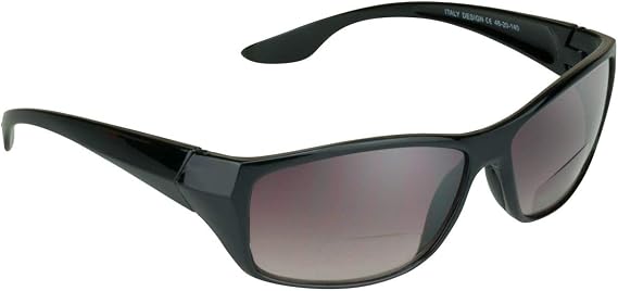 proSPORT Square bifocal tinted glasses full frame for men & women. Nearly Invisible Magnification reader Line.