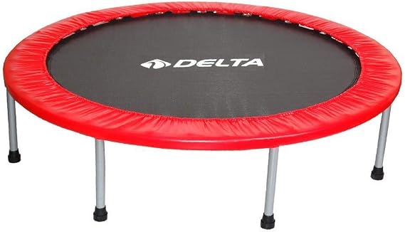 Delta 102 cm Deluxe Trampolin Kırmızı 40 İnç Trambolin