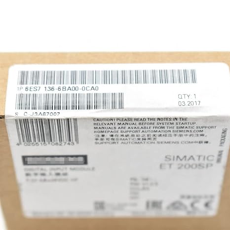 6ES7136-6BA00-0CA0 6ES7 136-6BA00-0CA0 Module
