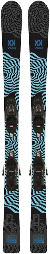 Volkl 2024 Flair JR Black Skis w/vMotion 4.5 GW Bindings