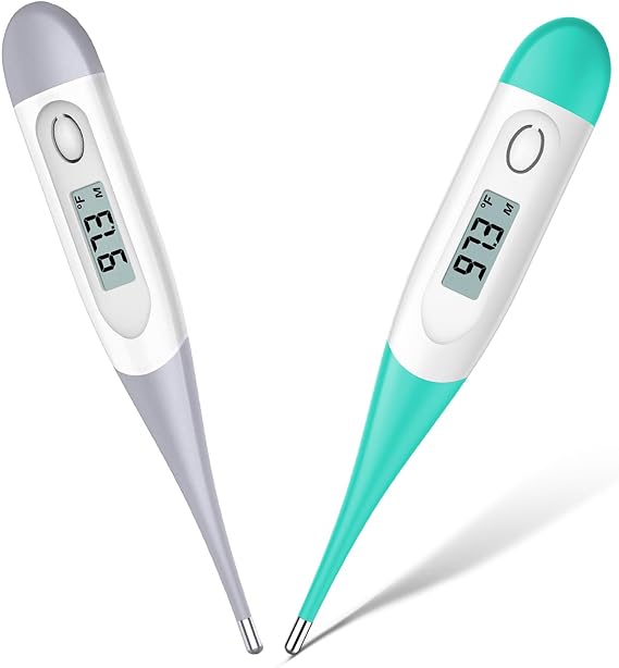 Bundle of Digital Thermometer, Oral Thermometer for Adults