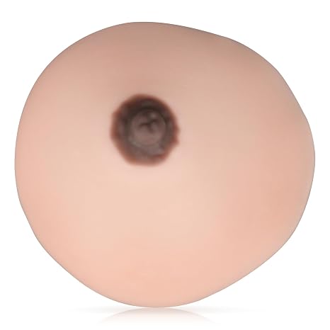 SimCoach Lactation Breast Model, Breastfeeding Training Aid, White