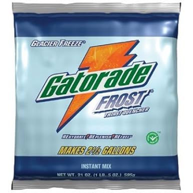Gatorade - 2-1/2 Gal Glacier Freezepowder 32-21oz. Pkgs - 308-33677