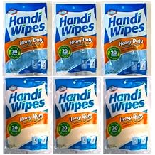 Handi Wipes Heavy Duty 3Ct 6-Pack
