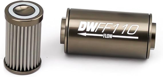 Deatsch Werks Deatschwerks In-Line Fuel Filter And Housing Kit