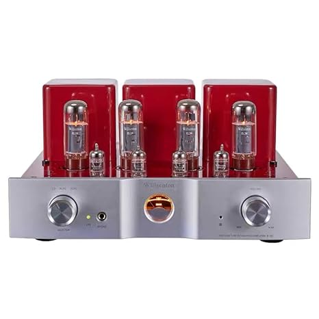 R-35I EL34 x4 Tube Amplifier Headphone Amp Basic Meter Standard Edition (Red)