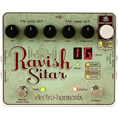 Electro-Harmonix Ravish Sitar Emulator Pedal