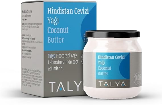 Katı Hindistan Cevizi Yağı, Soğuk Sıkım,%100 Saf Ve Doğal, 150 ml