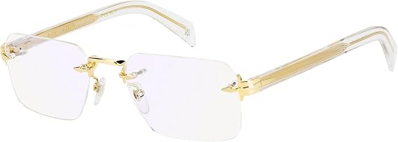 David Beckham Eyeglasses DB 7116 LOJ Gold Crystal