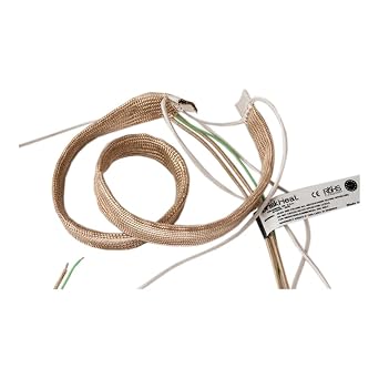 BriskHeat BIH101040LG XtremeFLEX BIH-G Grounded Heavy Insulated Heating Tape, W x L: 1 x 48-Inch, 120VAC, Same End Leads