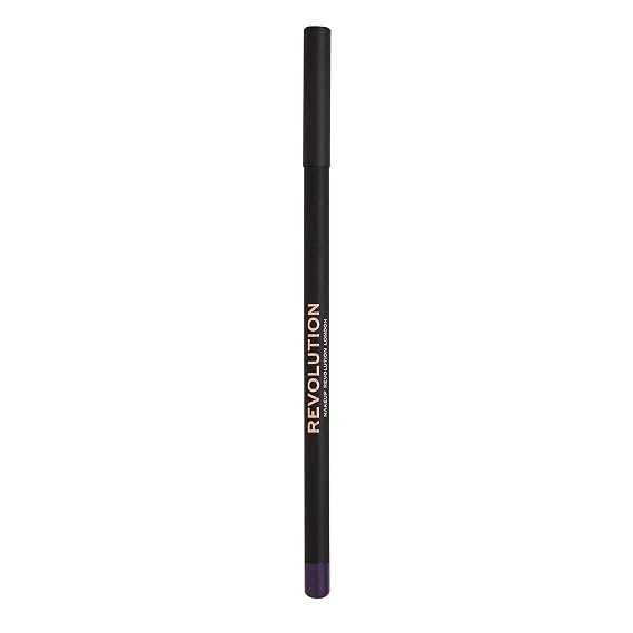 Makeup Revolution Eyeliner Pencil, Highly Pigmented, Create Smokey Eye Looks, Vegan & Cruelty-Free, Black, 1.3g