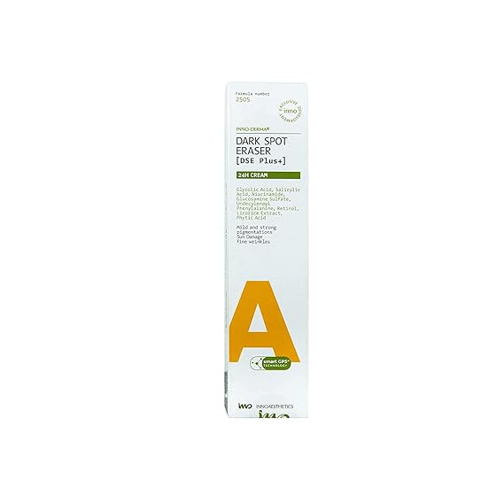 Dark Spot Eraser 24H Cream by Innoaesthetic [DSE Plus+] Daily Treatment for Facial Brown Spots