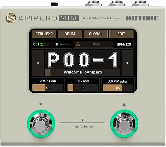HOTONE Multi Effector AMPERO Mini Regular Edition